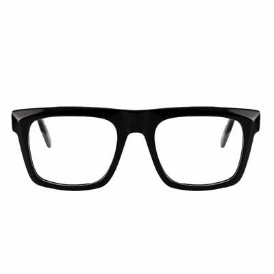 Theresa Black Aviator Glasses