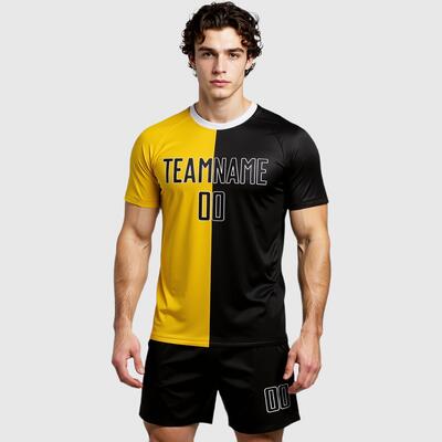 Affordable Custom Sublimation Split Fashion Jersey – Comfortable, Breathable for School Games