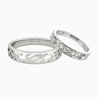 "All Our Moments, Now" Couple‘s Ring Set