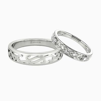 "All Our Moments, Now" Couple‘s Ring Set