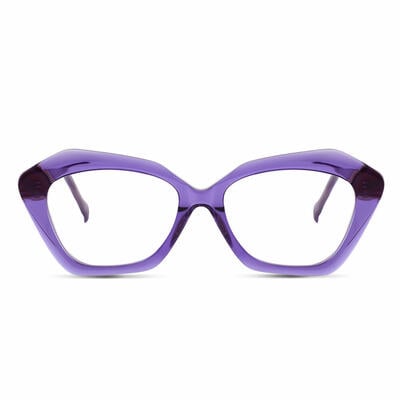 Elizabeth Purple Cat Eye Glasses
