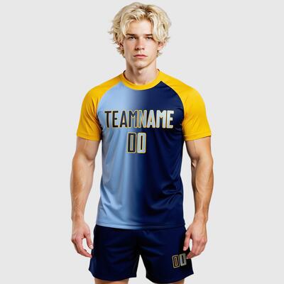 Custom Soccer Jersey – Sublimation Gradient Fashion: Ideal Gift for Soccer Coaches