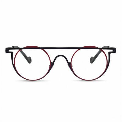 Fraser Lila Runde Brille