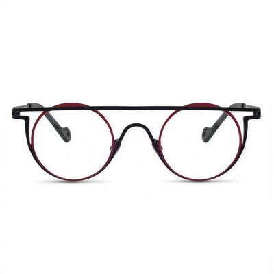 Fraser Lila Runde Brille