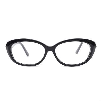 Emmi Schwarze Ovale Brille