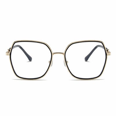 Oliver Black Geometric Glasses