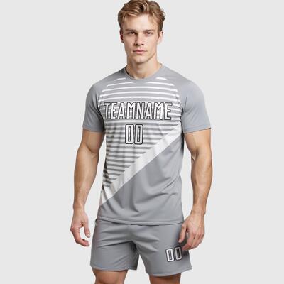 サッカーウェア 上下セット 名前 チーム名 番号 ロゴ スポーツウェア 半袖 Tシャツ ユニフォーム 男女兼用 オリジナル