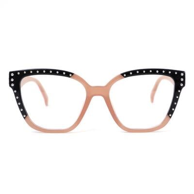 Gloria Lunettes Carrées Orange