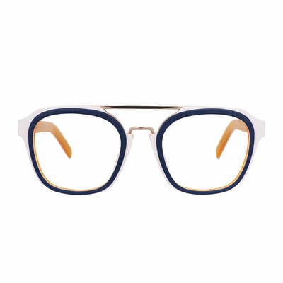 Remix Blue Aviator Glasses