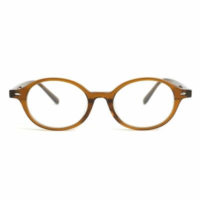 Dick Brown Oval Glasses