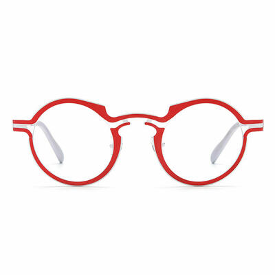 Macadam Rote Runde Brille