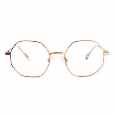 Bruce Lunettes Géométriques Orange