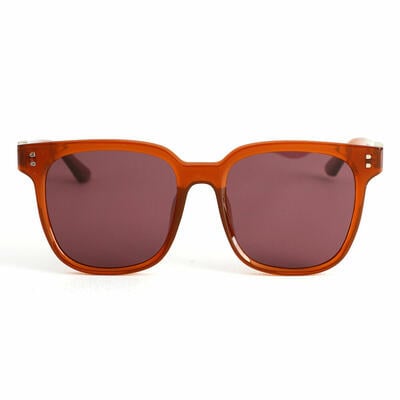 Rosalind Orange Square Sunglasses