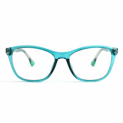 Evelyn Green Cat Eye Glasses