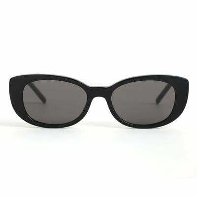 Piper Lunettes de soleil Rectangulaires Noires