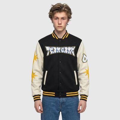 スタジャン スポーツウェア ジャケット チーム名 背番号 胸番号入り ロゴ ネーム カスタマイズ可能