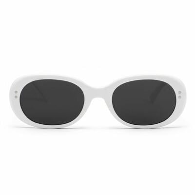 Howard White Rectangle Sunglasses