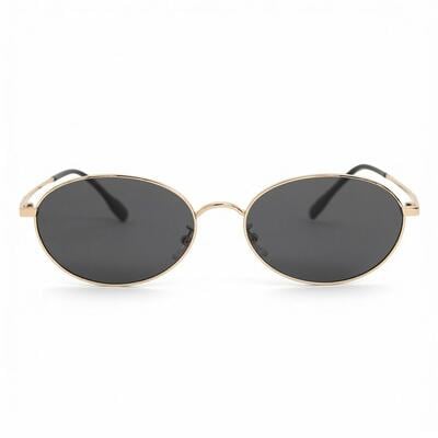 Anthony Gold Oval Sunglasses