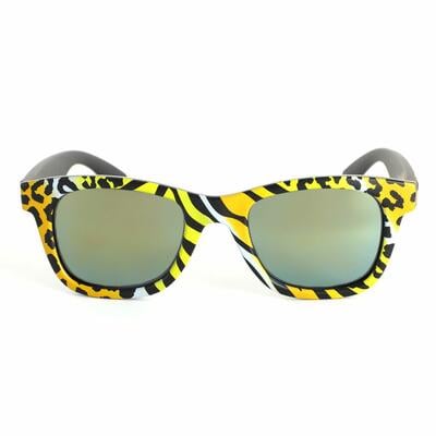 Florence Yellow Square Sunglasses
