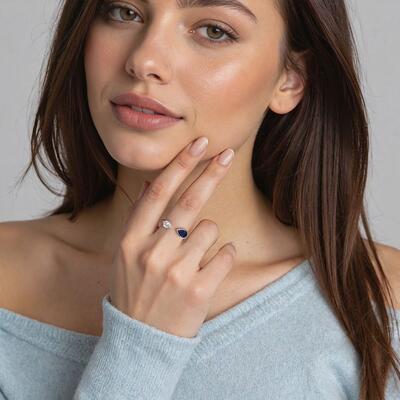 "Closer to You" Stackable Dainty Ring