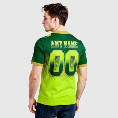 Custom Team Flag Football Jerseys – Bold Gradient & Square Cut Perfect for Club Championships
