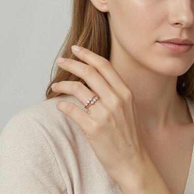 "Liebe" Stapelbarer Zierring