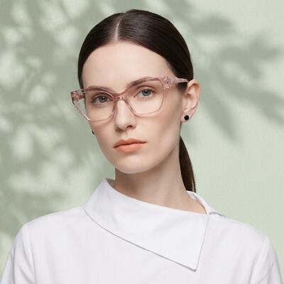 Guinevere Lunettes Cat Eye Champagne