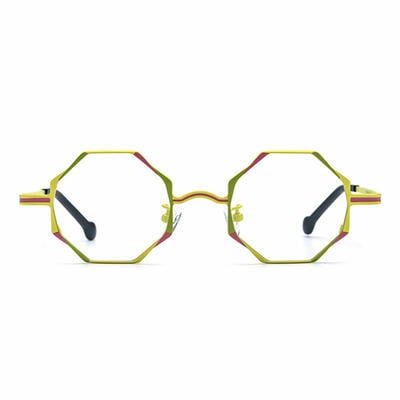 Sawye Lunettes Géométriques Jaunes