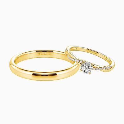 "The Way You Say Forever" Couple‘s Ring Set