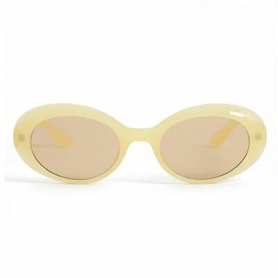 Smith Yellow Oval Sunglasses