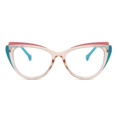 April Champagne Cat Eye Glasses