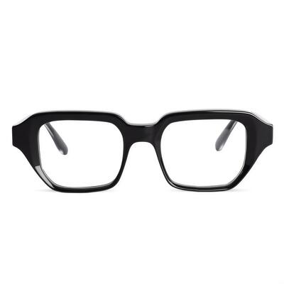 Eudor Schwarze Quadratische Brille