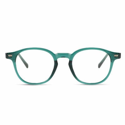 Zebulon Green Square Glasses