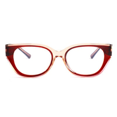 Daisy Red Cat Eye Glasses