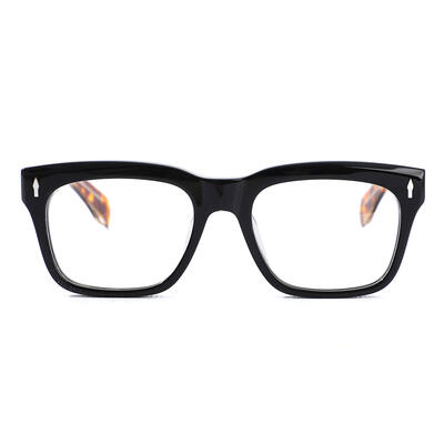 Carpenter Black Rectangle Glasses