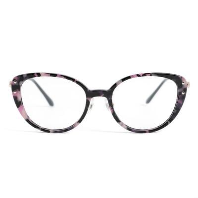 Clark Gemusterte Cat Eye Brille