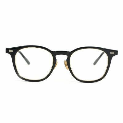 Kitto Black Round Glasses