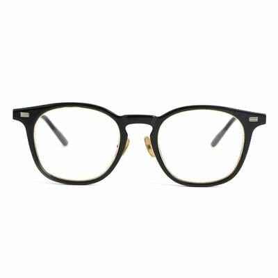 Kitto Black Round Glasses
