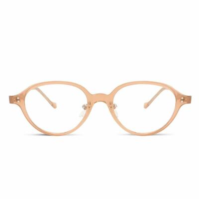 Nicholas Champagne Oval Glasses
