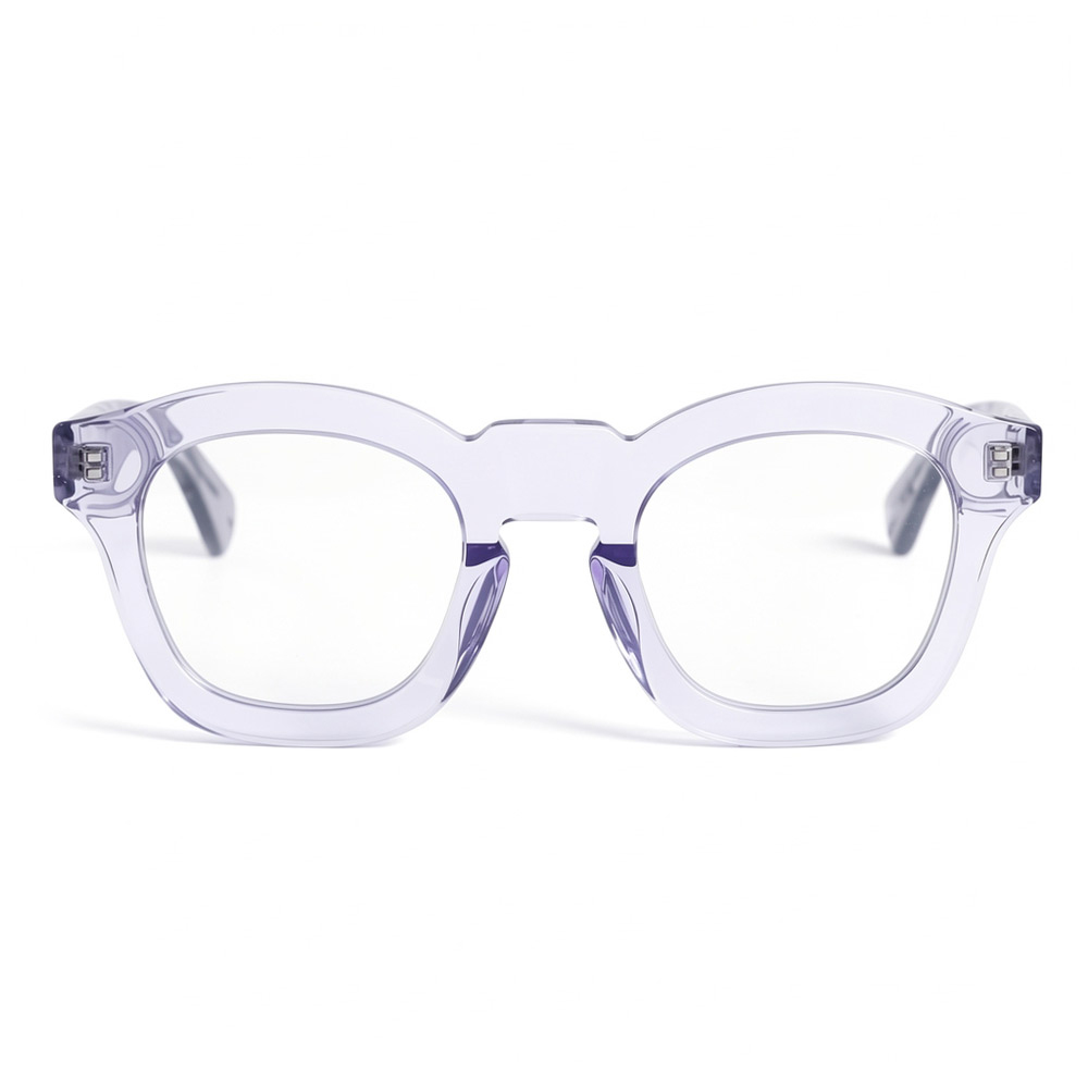 Mitchell Transparente Quadratische Brille