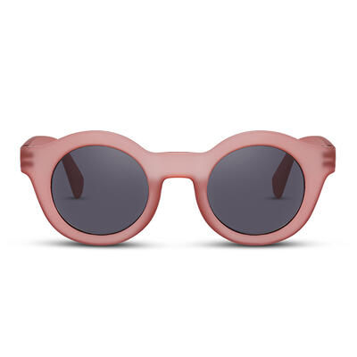Jeulia "Candy Sweet" Round Orange/Grey Small-sized Women's Sunglasses