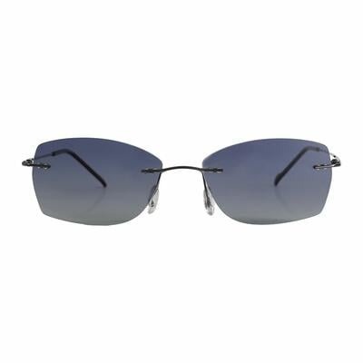 Colbert Graue Rechteckige Sonnenbrille