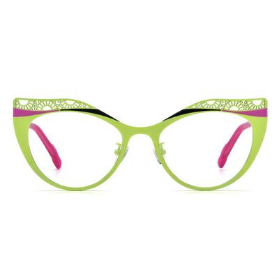 Maltz Grüne Cat Eye Brille