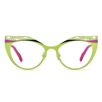 Maltz Grüne Cat Eye Brille