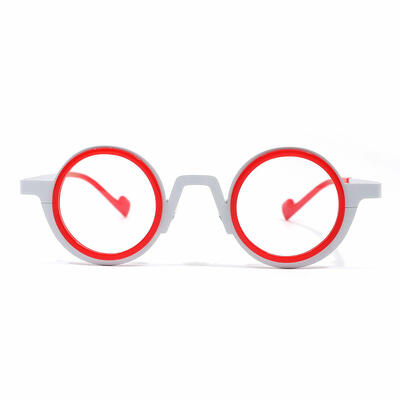 Careg Lunettes Rondes Blanches