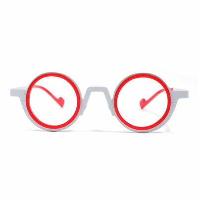 Careg Lunettes Rondes Blanches