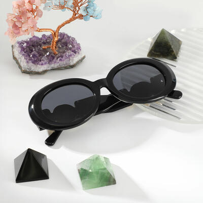 Tucci Cat Eye Black Sunglasses