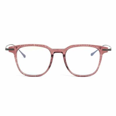 Margaret Lunettes Carrées Roses