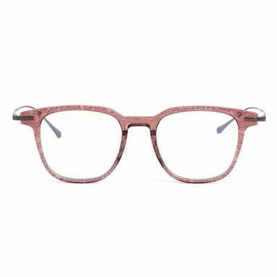 Margaret Lunettes Carrées Roses