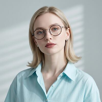 Aurora Havanna Runde Brille